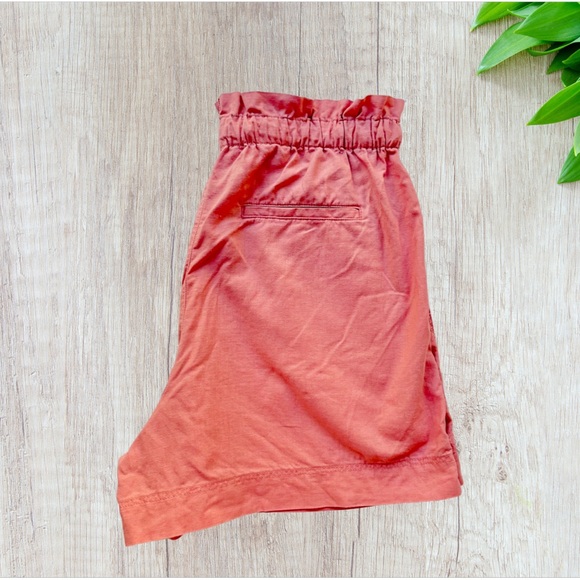 Must Have! Paperbag Waist Shorts | Uni Qlo Linen-Cotton Short - Picture 3 of 5